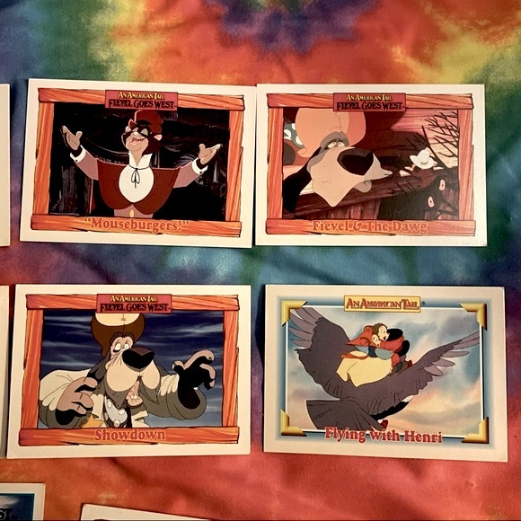🔥3 for $23🔥 Vintage 1991 An American Tail & Fivel Goes West Collector Cards - Picture 4 of 9
